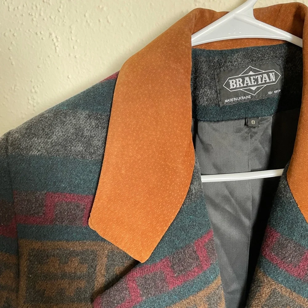 Braetan Vintage Wool Blazer - Picture 4 of 9